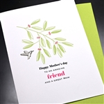 Mother's Day  "  Amazing Friend "  MD229 Greeting Card