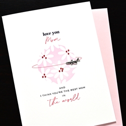 Mother's Day  " In The World "  MD242 Greeting Card