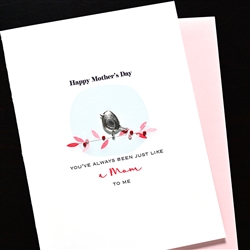 Mother's Day  " Like A Mom To Me "  MD256 Greeting Card