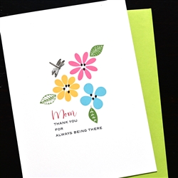 Mother's Day  " Being There "  MD269 Greeting Card