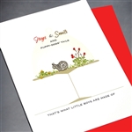 New Baby " Frogs & Snails "  NB51 Greeting Card