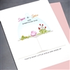 New Baby " Sugar & Spice "  NB52 Greeting Card