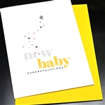 New Baby " Star "  NB71 Greeting Card