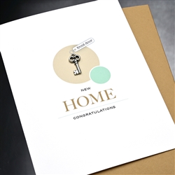 New Home  "Key"  NH02 Greeting Card