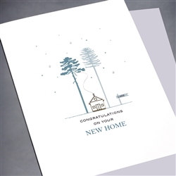 New Home  " Cabin "  NH14 Greeting Card