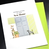 New Home  " Door & Dog "  NH29 Greeting Card