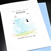 Pet  " Dogs To Heaven "  PET/SY26  Greeting Card