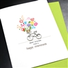 Retirement  " Bicycle & Flowers "  RT16 Greeting Card