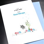 San Diego  " Little Hello "  SD07 Greeting Card
