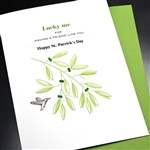 St, Patricks Day  " A Friend Like You"  SP33 Greeting Card