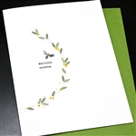 Sympathy  " Beyond Words "  SY77 Greeting Card