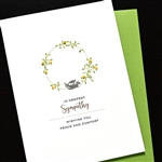 Sympathy  " Peace & Comfort "  SY80 Greeting Card