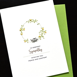 Sympathy  " Peace & Comfort "  SY80 Greeting Card