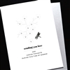 Sympathy  " White Flowers & Dragonfly  "  SY91 Greeting Card