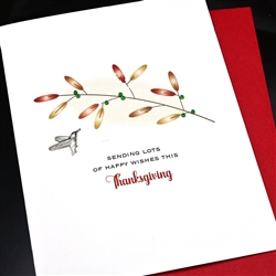 Thanksgiving  " Hummingbird "  TH77 Greeting Card