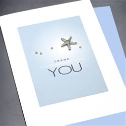 Thank You  " Starfish "  TY12 Greeting Card