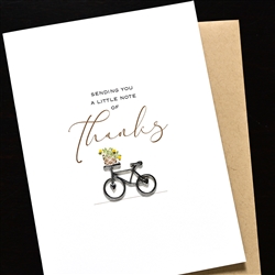 Thank You  " Note Of Thanks "  TY179 Greeting Card