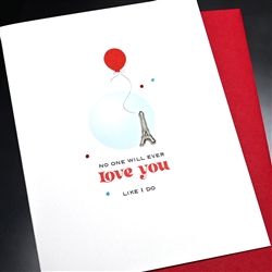 Valentine  " Love You "  VT35 Greeting Card
