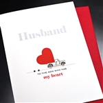 Valentine  " Husband "  VT63 Greeting Card