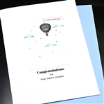 Wedding  " Air Balloon "  WD91 Greeting Card