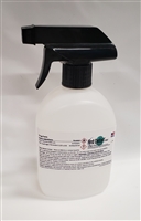 Spray: Case of 16 - 450ml (~16oz) WHO Sanitizer Spray Bottles