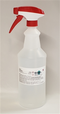 Spray:  Case of 16 - 32oz WHO Sanitizer Spray Bottles