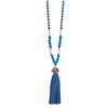 Royal  Suede Tassel Necklace