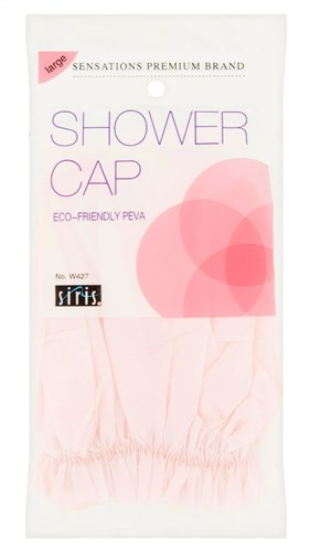 Siris Shower Cap Vinyl Lined Large Assorted Colors (10127)<br><br><span style="color:#FF0101"><b>12 or More=Unit Price $1.67</b></span style><br>Case Pack Info: 108 Units