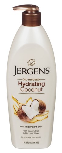 Jergens Coconut Hydrating 16.8oz Moisturizer Pump (10234)<br><br><br>Case Pack Info: 6 Units