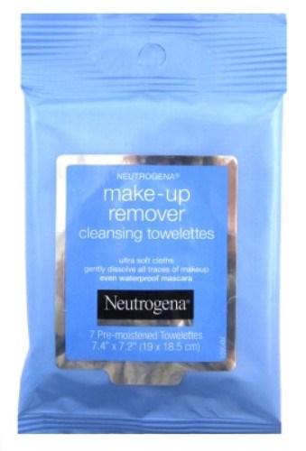 Neutrogena Make-Up Remover Cleansing Towelettes 7'S(12 Pieces) (10262)<br><br><br>Case Pack Info: 2 Units