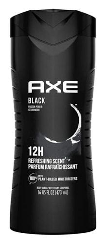 Axe Body Wash Black Frozen Pear And Cedarwood 12Hr 16oz (10342)<br><br><br>Case Pack Info: 4 Units