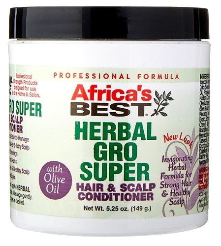 Africas Best Gro Herbal Super 5.25oz Jar (10422)<br><br><br>Case Pack Info: 12 Units