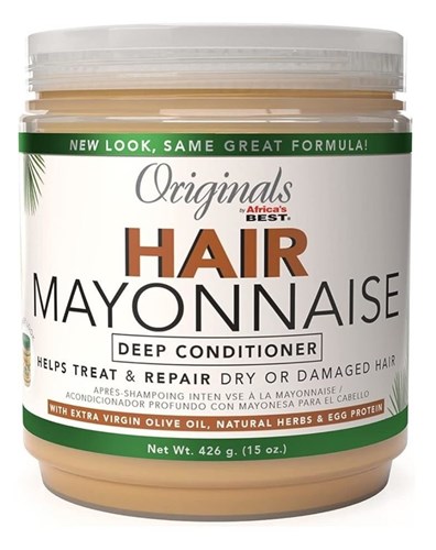 Africas Best Orig Hair Mayo Deep Conditioner 15oz Jar (10425)<br> <span style="color:#FF0101">(ON SPECIAL 6% OFF)</span style><br><span style="color:#FF0101"><b>12 or More=Special Unit Price $3.79</b></span style><br>Case Pack Info: 12 Units