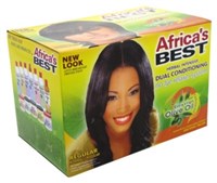 Africas Best Relaxer Regular Dual Cond With Olive Oil Kit (10455)<br><br><br>Case Pack Info: 12 Units