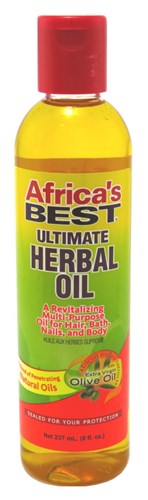 Africas Best Ultimate Herbal Oil 8oz (10480)<br><span style="color:#FF0101">(ON SPECIAL 7% OFF)</span style><br><span style="color:#FF0101"><b>12 or More=Special Unit Price $2.66</b></span style><br>Case Pack Info: 12 Units