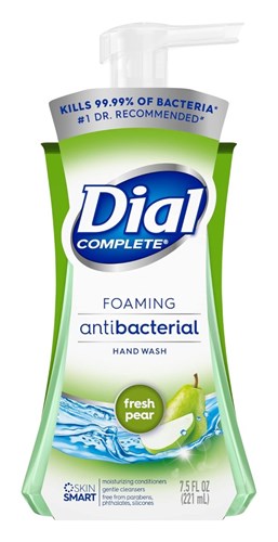Dial Foaming Hand Wash 7.5oz Anti-Bacterial Fresh Pear (10514)<br><br><br>Case Pack Info: 8 Units