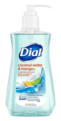 Dial Liquid Soap Coconut Water And Mango 7.5oz (10517)<br><br><br>Case Pack Info: 12 Units