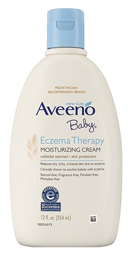 Aveeno Baby Eczema Therapy Moisturizing Cream 12oz (10669)<br><br><br>Case Pack Info: 12 Units