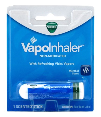 Vicks Vapoinhaler Stick Non- Medicated Menthol Scent (10701)<br><br><br>Case Pack Info: 12 Units