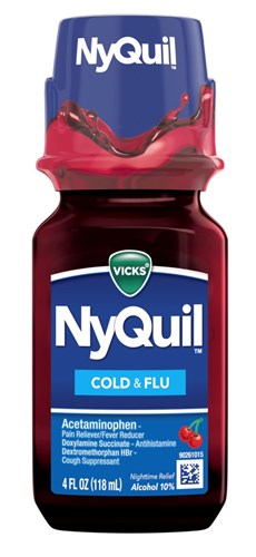 Vicks Nyquil Cold & Flu 4oz (10708)<br><br><br>Case Pack Info: 16 Units