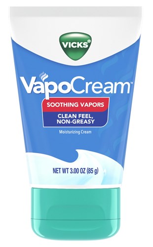 Vicks Vapocream Moisturizing Cream 3oz (10710)<br><br><br>Case Pack Info: 12 Units