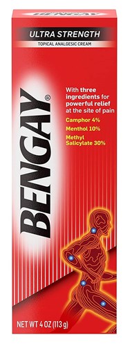 Bengay Ultra Strength Topical Analgesic Cream 4oz (10754)<br><br><br>Case Pack Info: 36 Units