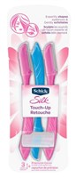 Schick Womens Silk Touch-Up Eyebrow Razor 3 Count (10877)<br><br><br>Case Pack Info: 48 Units