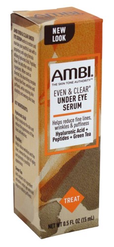 Ambi Even & Clear Under Eye Serum 0.5oz (10915)<br><br><br>Case Pack Info: 24 Units