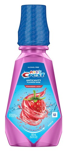 Crest Rinse Anti-Cavity Fluoride Strawberry 16.9oz (10946)<br><br><br>Case Pack Info: 4 Units