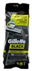 Gillette Mens Black Razor Disposable 10 Count (10949)<br><br><br>Case Pack Info: 16 Units