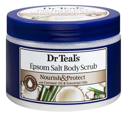 Dr Teals Body Scrub Nourish & Protect 16oz Jar (10983)<br><br><br>Case Pack Info: 12 Units