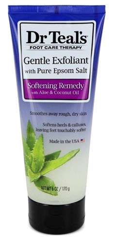 Dr Teals Gentle Exfoliant Foot Scrub With Epsom Salt 6oz (11008)<br><br><br>Case Pack Info: 12 Units