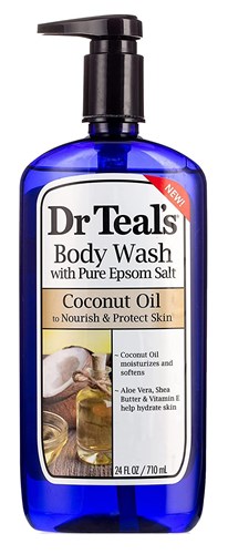 Dr Teals Body Wash Nourish & Protect Coconut Oil 24oz (11028)<br><br><br>Case Pack Info: 4 Units