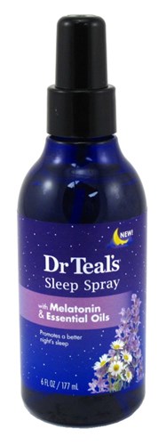 Dr Teals Sleep Spray With Melatonin + Essential Oils 6oz (11034)<br><br><br>Case Pack Info: 12 Units